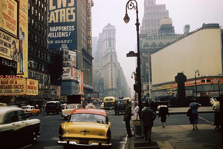 Times Square, New York, New York, 1957