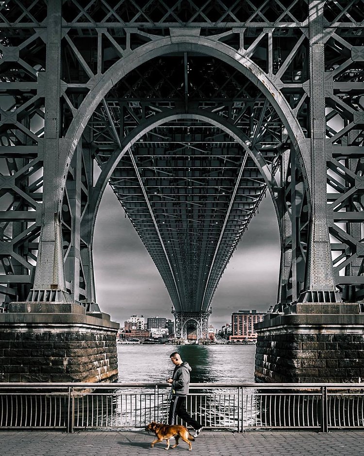Under the Williamsburg Bridge, Brooklyn