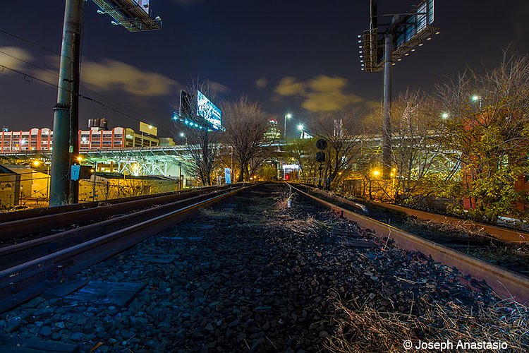 ‘Derail‘ just before Borden avenue bridge