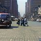 New York 1945 in color [60fps, Remastered] w/added sound