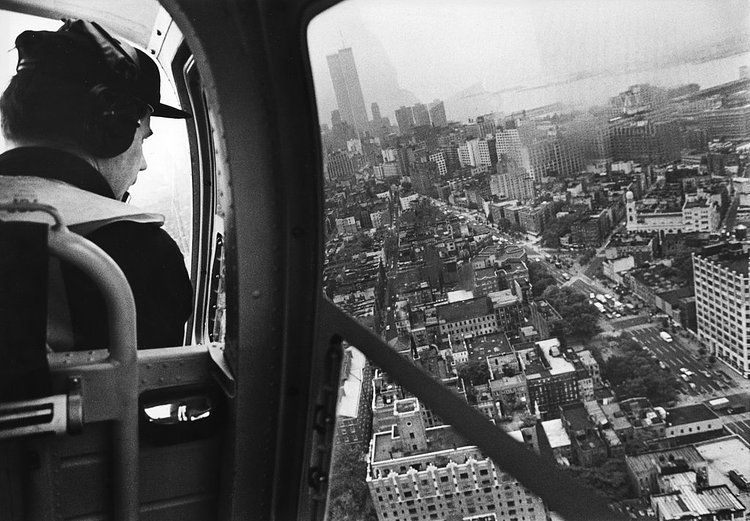 Frank Staropoli of the New York City Police Aviation Unit scoured SoHo rooftops in the growing search for Etan Patz, the boy who disappeared on his way to a bus stop on May 25, 1979. Nearly 36 years to the day of the disappearance, a judge declared a mistrial in the case after jurors — who had deliberated for three weeks — could not reach a verdict.