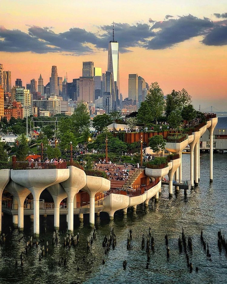 Little Island, Meatpacking District, Manhattan