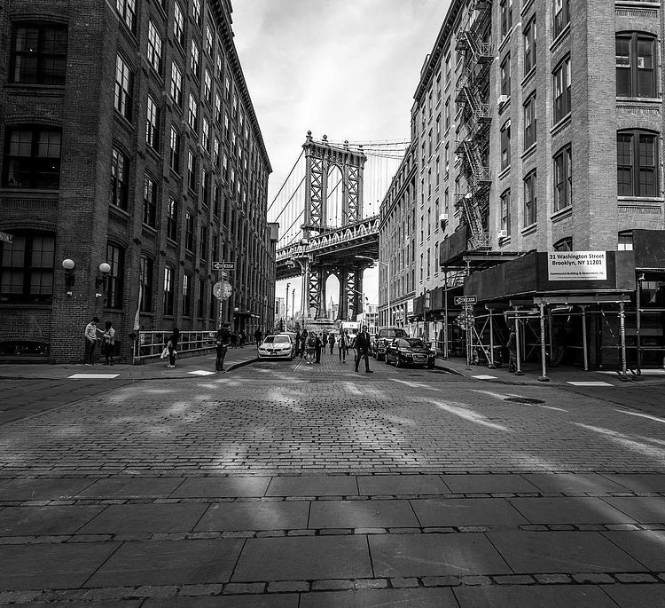Manhattan Bridge, DUMBO, Brooklyn, New York