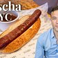 Eating the $29 Hot Dog from Mischa. The Most Expensive Hot Dog NYC. Is it Worth It?