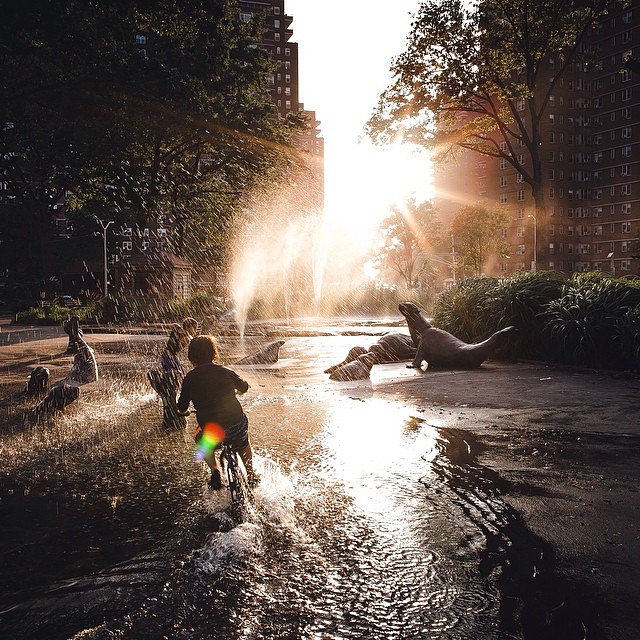 those warm summer days..