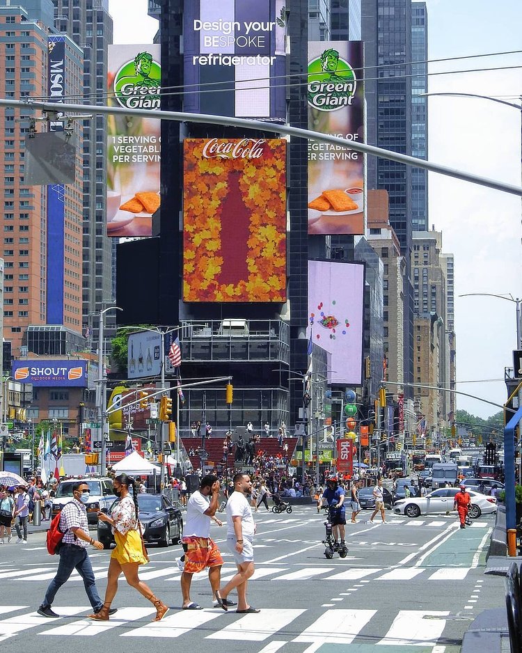 7th Avenue, Times Square, Midtown, Manhattan