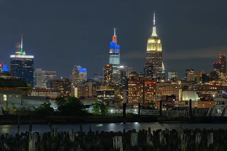 Midtown Manhattan Skyline from Jersey City, New Jersey