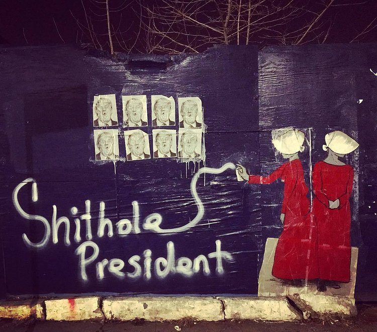 See you in the morning, ladies. #resist #marchon #womensmarch #oneyearlater #fucktrump