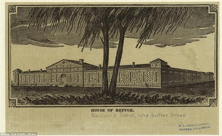 Above, a view of the House of Refuge that was once located on the island 