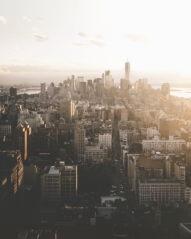 Light leaks and busy streets