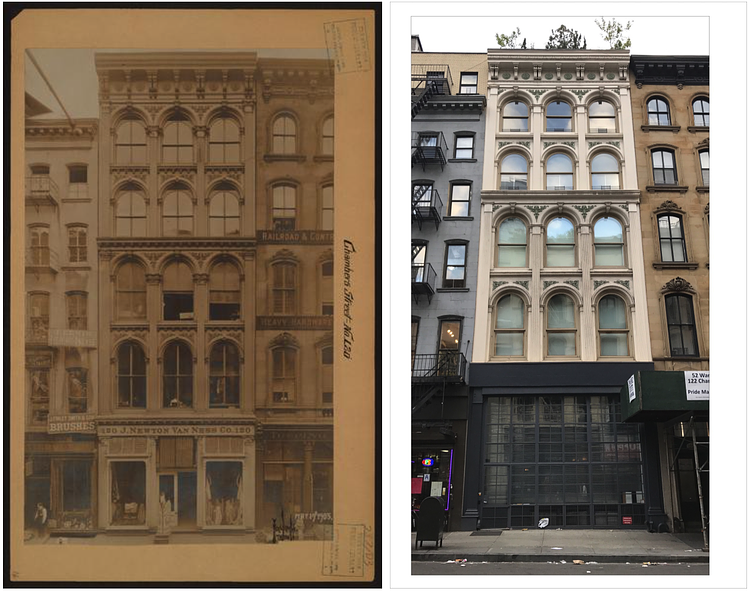 120 Chambers street (Photographer unknown, 1905). May 19, 1905 // July 4, 2017