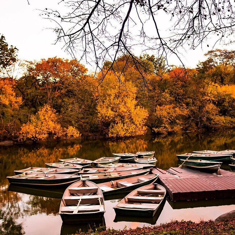 Central Park Lake, New York, New York