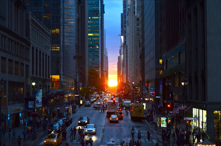 #manhattanhenge