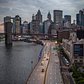Lower Manhattan from Manhattan Bridge