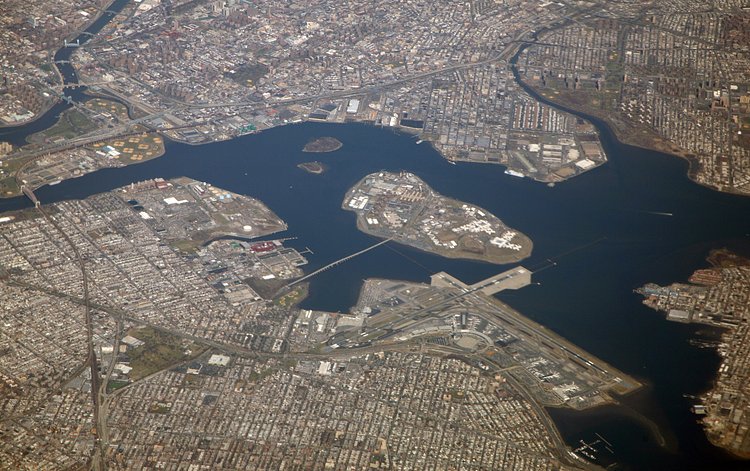 An Aerial of Rikers Island