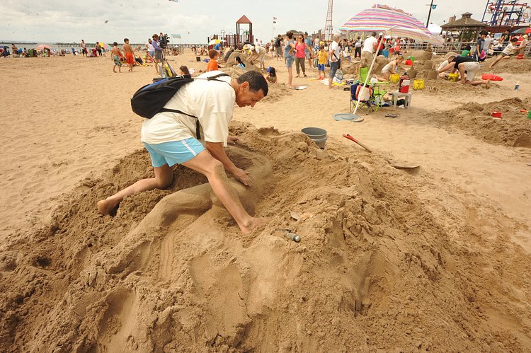 Coney Island's Annual Sand Sculpting Contest (2011)