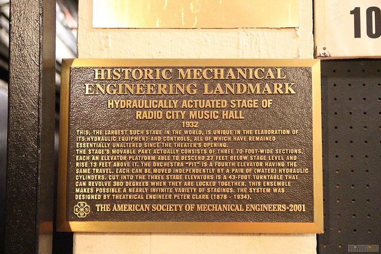 Main Stage an Engineering Landmark | Built in 1932, Radio City Music Hall is a prime example of art deco architectural style that has withstood the test of time. With tons of gold, reflective surfaces and geometric design, walking through the venue is a bit like stepping back in time. Most of the fixtures, furniture and ornamentation are original, and any replacements are exact replicas of how the theater looked 80 years ago.

Read more here: <a href="https://viewing.nyc/i-braved-a-walkthrough-of-radio-city-music-hall-meant-for-tourists/" rel="nofollow">viewing.nyc/i-braved-a-walkthrough-of-radio-city-music-ha...</a>