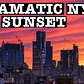 DRAMATIC NYC SUNSET: SKYLINE Sunset to Night