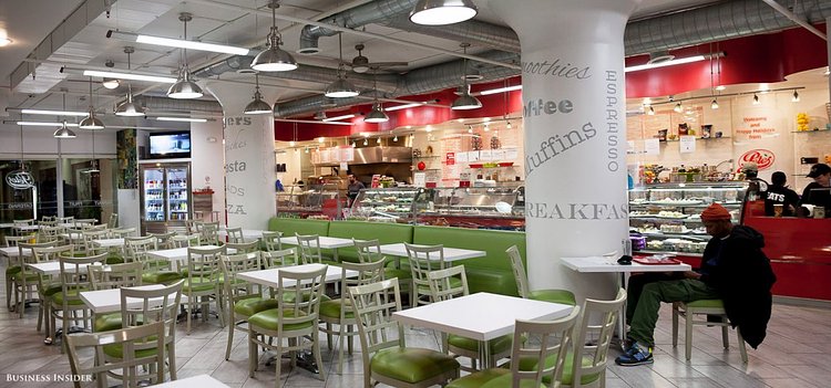 The Terminal recently opened this restaurant to serve the 3600 people who work every day at the complex. There are not many dining options in the near vicinity.