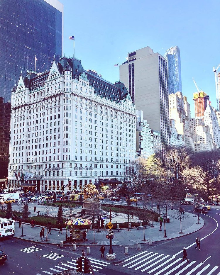 Plaza Hotel and Grand Army Plaza, New York, New York