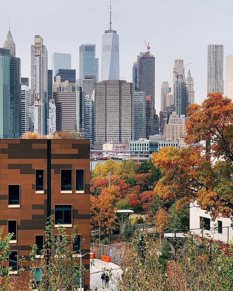 Lower Manhattan from Brooklyn Heights, Brooklyn