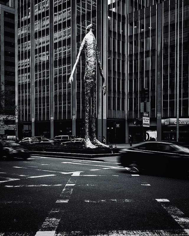 "Looking Up", Tom Friedman, Park Avenue & 53rd Street, Midtown, Manhattan