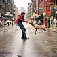 Man and Dog, The Lower East Side, NY 1980