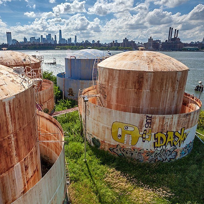 The Tanks at Bushwick Inlet Park