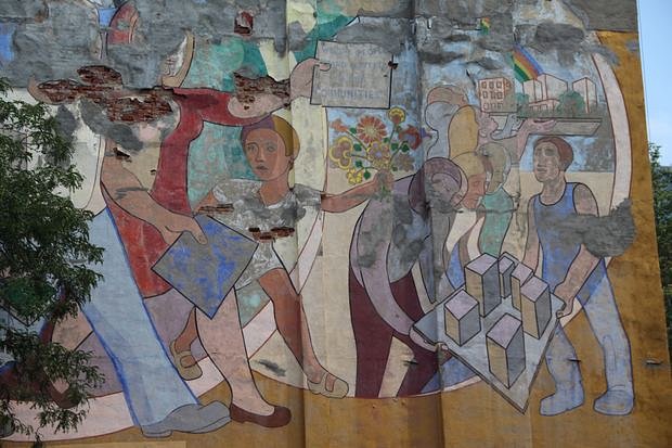 Overview of the mural 