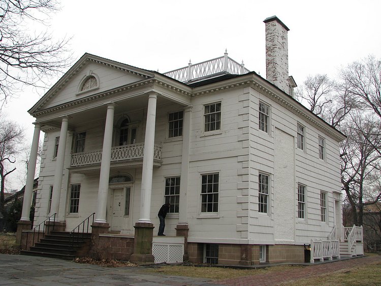 The Morris-Jumel mansion | The oldest and one of the most beautiful house in New York. Winter of 2010