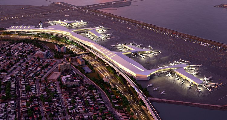 LaGuardia Renderings | Landside aerial