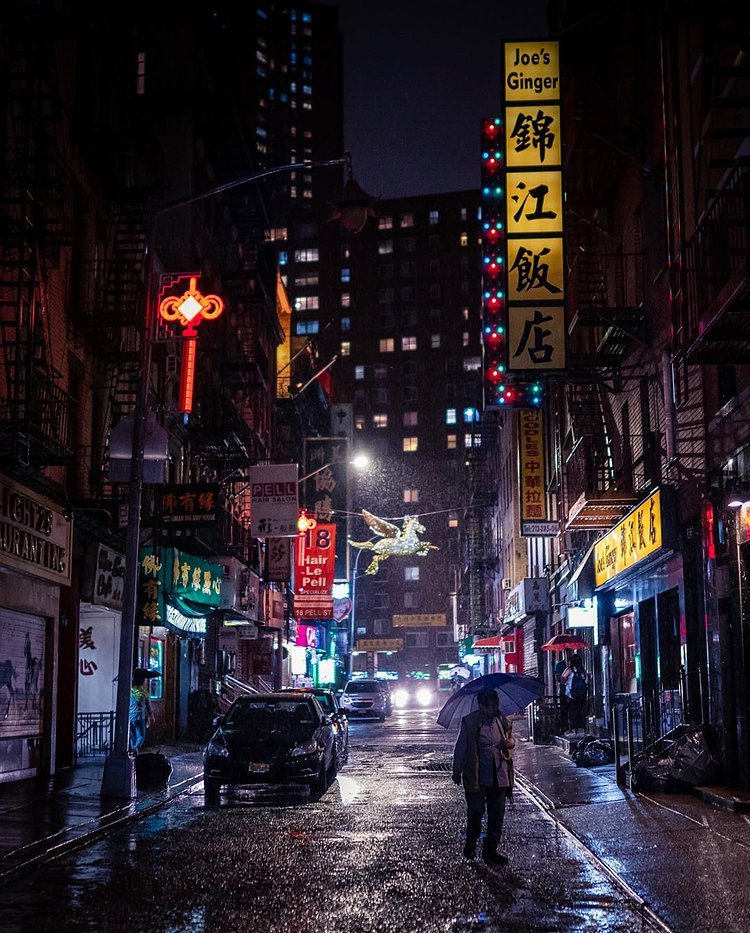 Pell Street, Chinatown, Manhattan