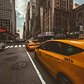 New York, New York. Photo via @m_bautista330 #viewingnyc #newyork #newyorkcity #nyc #taxis #6thavenue #radiocitymusichall