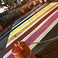We now have our own rainbow crosswalk in NYC! #pride2017 https://t.co/41Abu34Ivz