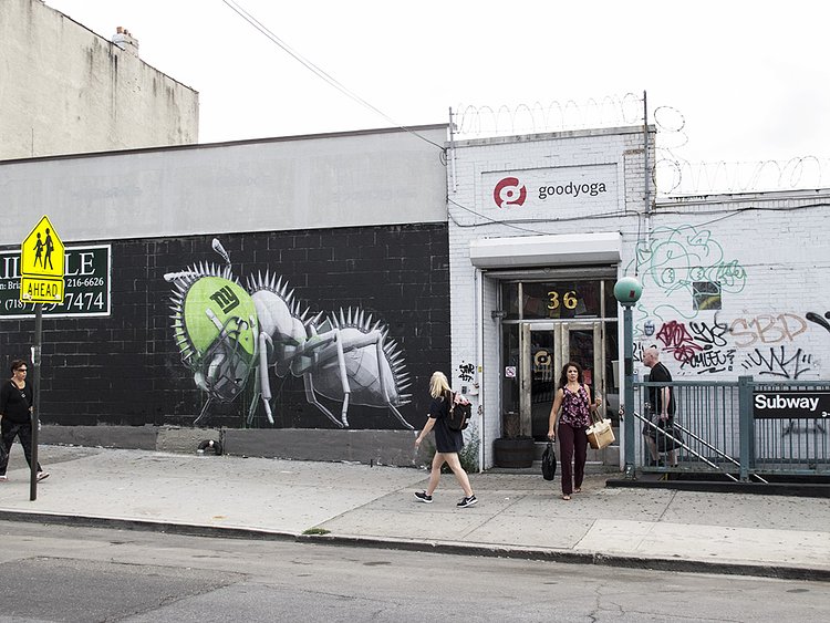 Ludo creates two brand new pieces in New York City, USA