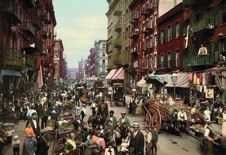 Mulberry Street, New York.