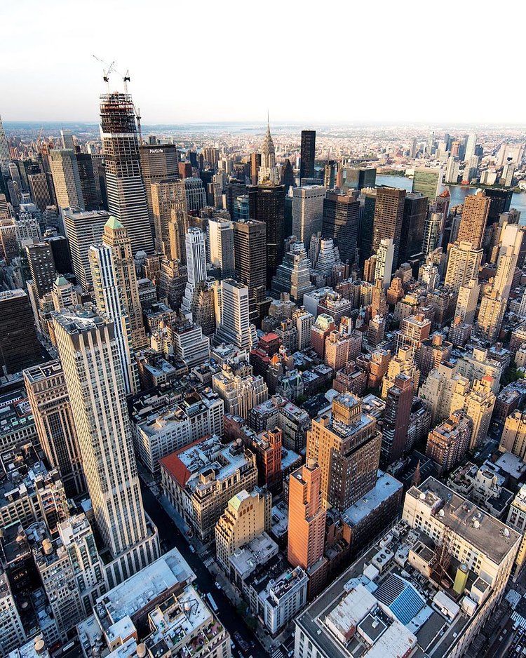 Northwest view from Empire State Building