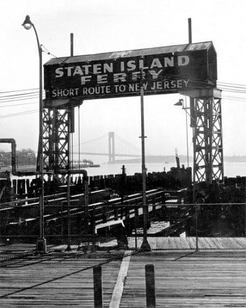 Once the Verrazano Narrows Bridge was built the Brooklyn Ferry, at 69th Street, was no longer the, "short route to New Jersey". The service was stopped in 1964. Mar. 23, 1966. 