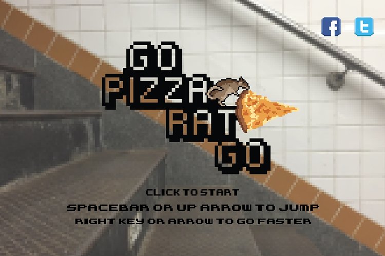 Go Pizza Rat Go Screenshot