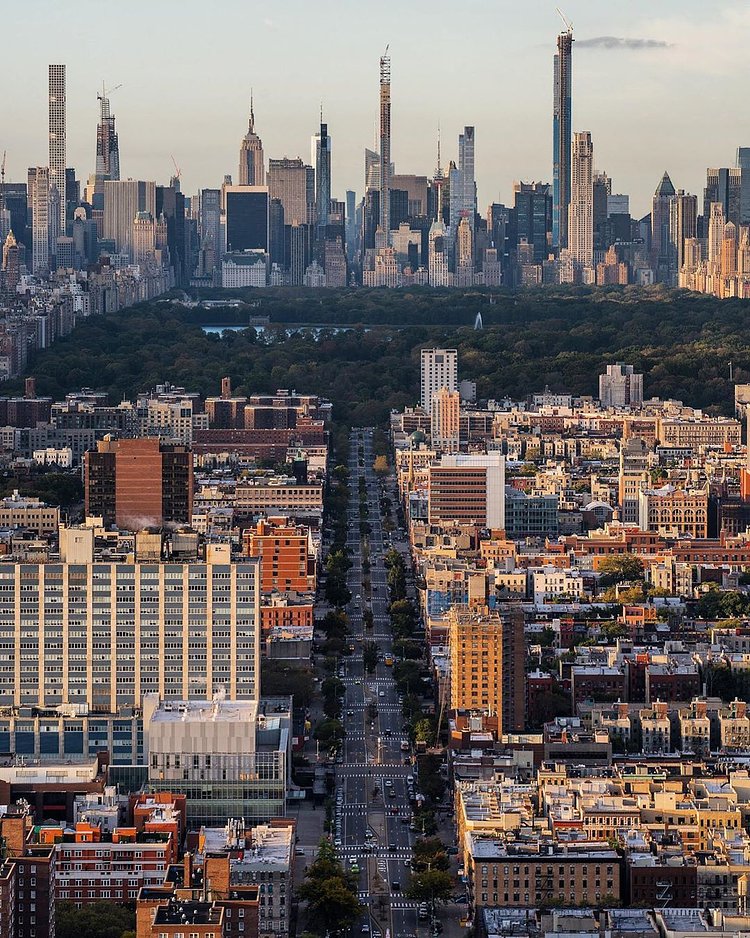 Harlem and Central Park, Manhattan