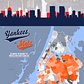 New York City Yankees Fans vs Mets Fans
