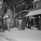 A Busy New York City Street Scene At The Casino Theatre – 1907