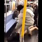 Guy screams and beats the hell out of mannequin on NYC subway