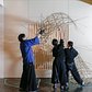 Japanese Bamboo Art: Installation Time-lapse