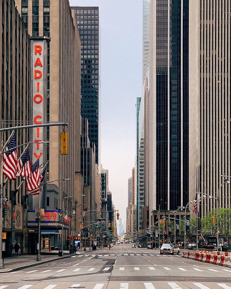 Radio City Music Hall, 6th Avenue, Midtown,Manhattan