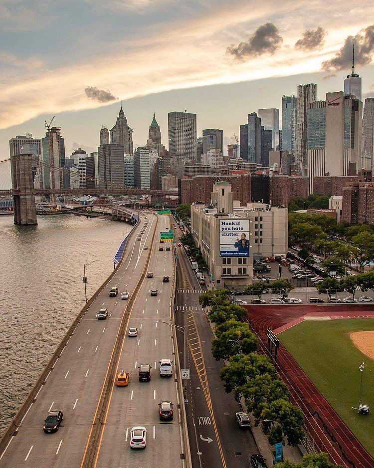 Lower Manhattan from Manhattan Bridge