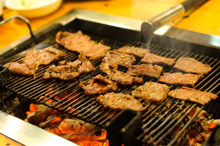 Korean BBQ | Authentic charcoal bbq, Kom Tang NYC