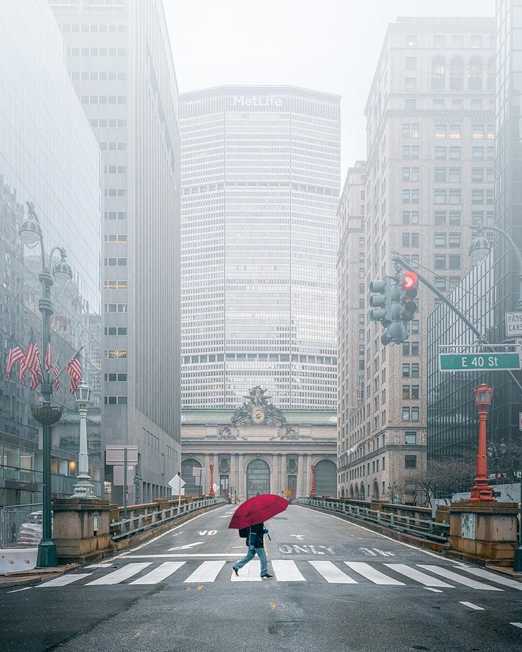 Park Avenue and East 40th Street, Midtown, Manhattan