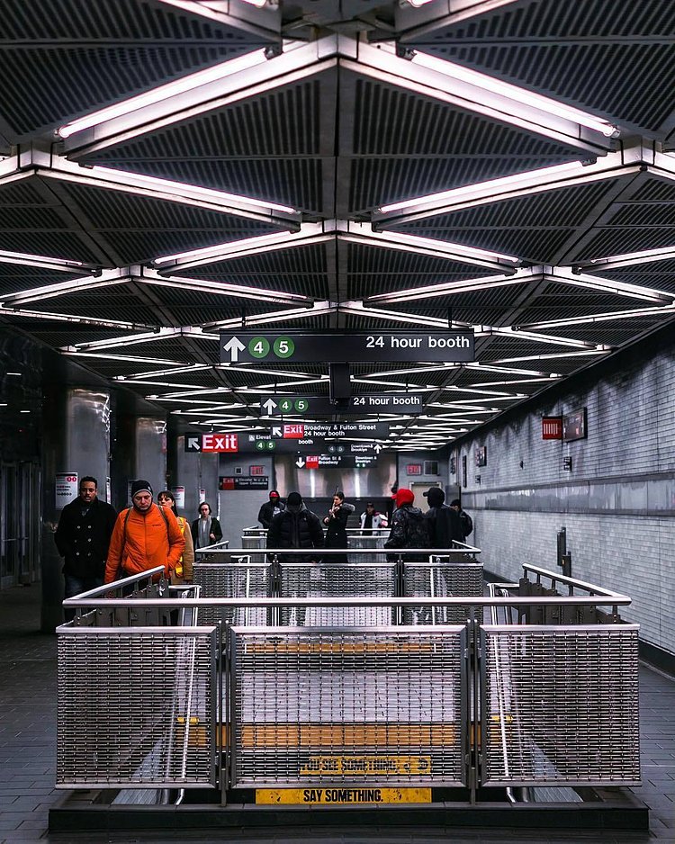 Fulton St. Station, New York, New York