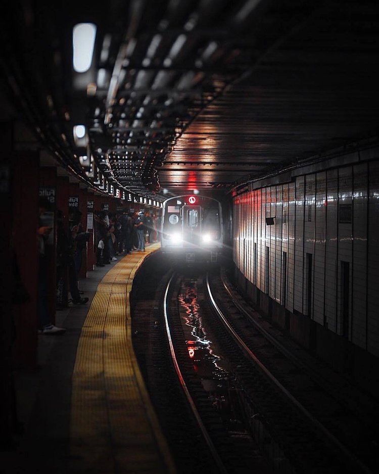 New York, New York. Photo via @raylivez #viewingnyc #newyork #newyorkcity #nyc #subway